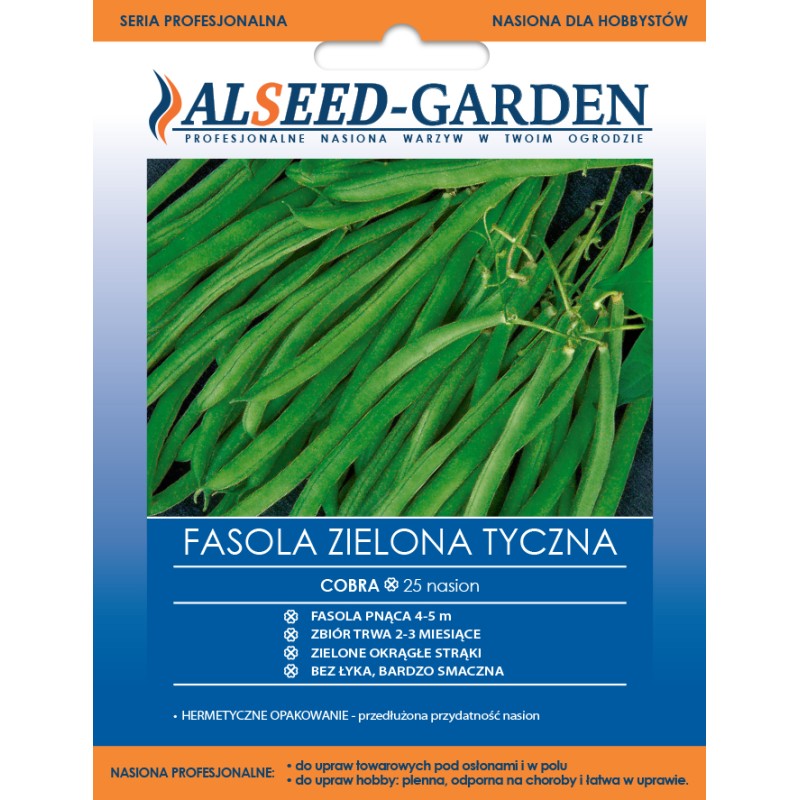 COBRA FASOLA ZIELONA TYCZNA