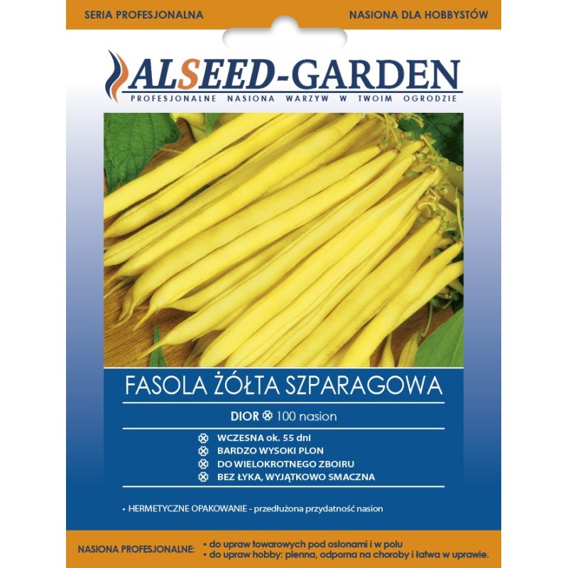 DIOR FASOLA ŻÓŁTA SZPARAGOWA